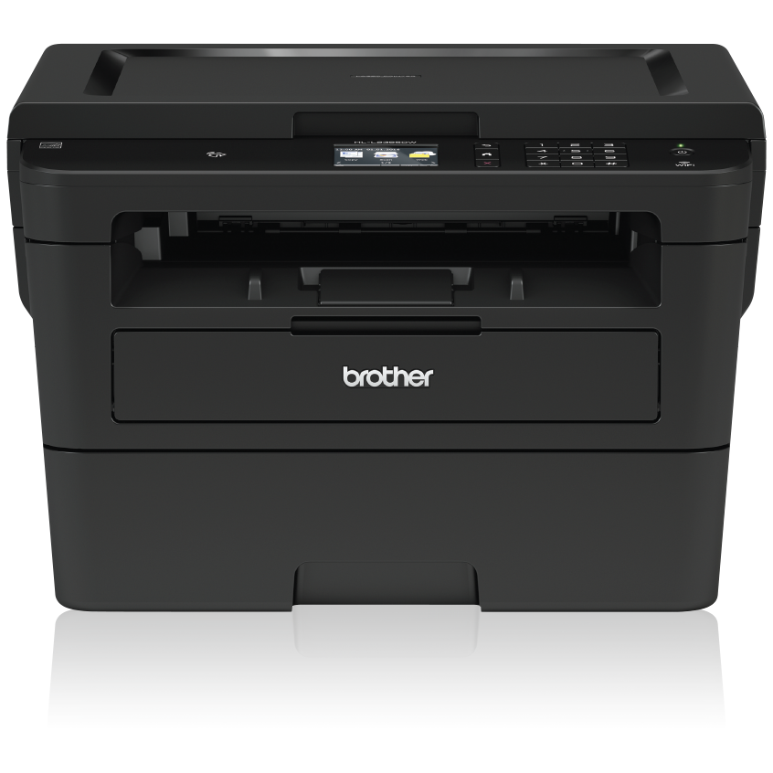 

Brother Monochrome Laser Printer with Convenient Flatbed Copy & Scan, 2.7" Color Touchscreen, Duplex and Wireless Printing, with Refresh