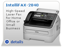 IntelliFax-2840 Small Office/Home Office High-Speed Laser Fax