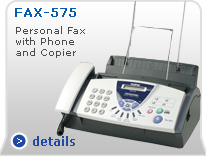 Fax-575 Personal Fax with Phone and Copier