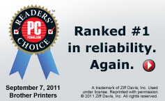 Best Monochrome Laser Printer, Multifunction, 2011 PCMag Brother