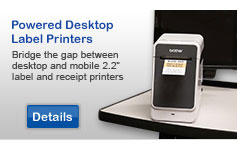 Complete solutions for printing shelf edge labels, mark-down labels, return labels, and receipts for retail, and patient ID labels for healthcare, that include the label printer, software and label stock
