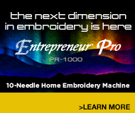 Experience the Next Dimension in Embroidery