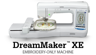 DreamMaker&trade; XE: EMBROIDERY-ONLY MACHINE
