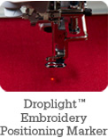 Droplight Embroidery Positioning Marker