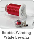 Bobbin Winding While Sewing
