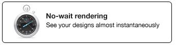 No-wait rendering