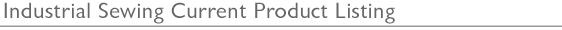 Current Product Listing