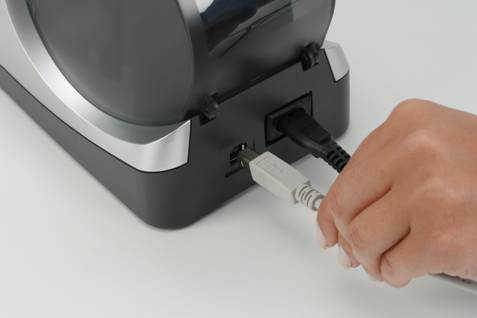 Connecting the Brother Label Printer to the PC