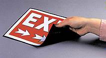 Laminate a magnetic backed item!
