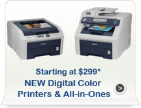 NEW Digital Color Printers & All-in-Ones Starting at $299*
