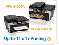 MFC-6890cdw Up-to-11 x 17 printing