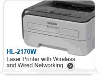 HL-2170W Laser Printer with Wireless and Wired Networking