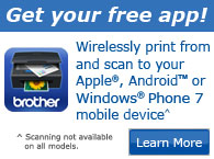 Wireless print and scan with your Apple or Andriod mobile device