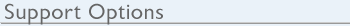 Support Options
