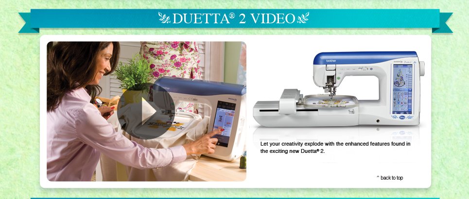 Introducing Duetta 2 Affordable Sewing Embroidery, Quilting & more