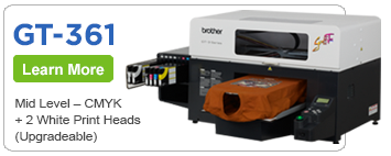 Brother™ GraffiTee™ GT-361 Direct to Garment Printers