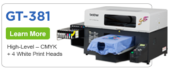 Brother™ GraffiTee™ GT-381 Digital Garment T-Shirt Printers