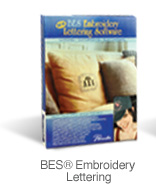 BES&reg; Embroidery Lettering