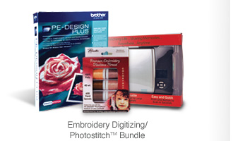 Embroidery Digitizing Photostitch&trade; Bundle