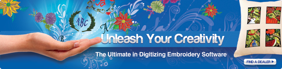 Unleash Your Creativity, The Ultimate in Digitizing Embroidery Software