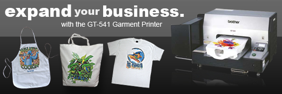 Expand your business with the GT-541 Garment Printer