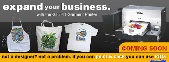 Expand your business with the GT-541 Garment Printer