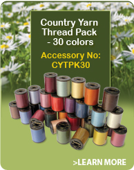 Country Yarn Thread Pack - 30 colors