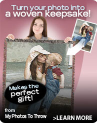Turn your photo into a woven keepsake!