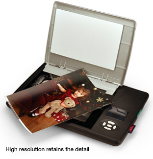 High resolution retains the detail