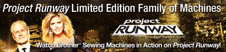 Watch Brother Sewing Machines in Action on Project Runway!