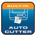 Built-in Auto Cutter