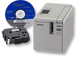 Full-featured PT-Editor software is included to easily create your own label designs