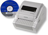 Full-featured label-design software is included