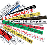 Produce durable laminated labels in sizes up to 36mm wide and in a variety of colors