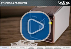 View the PT-9700PC & PT-9800PCN product tour