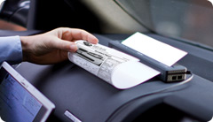 Print full-page documents virtually anywhere &ndash; inside or outside a vehicle