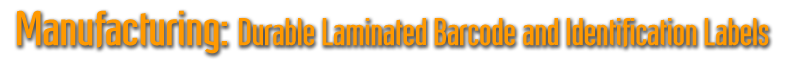 Manufacturing: Labeling Solutions