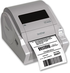 TD-4000 barcode and label printing system