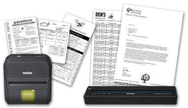RuggedJet™ RJ-4030 and PocketJet® 6 Plus mobile printer