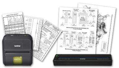 RuggedJet™ RJ-4030 and PocketJet® 6 Plus mobile printer