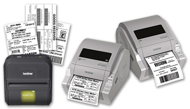 RuggedJet™ RJ-4030 and TD-4000 & TD-4100N desktop paper barcode label printers