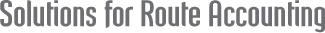 Solutions for Route Accounting