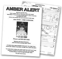 Reliable full-page public safety printing solutions for Amber Alerts, e-citations, accident reports and more
