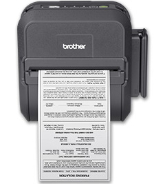 RuggedJet&trade; RJ-4030 with optional magnetic card reader*