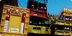 Durable labeling solutions for marking crates, bins, and company equipment