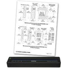 PocketJet&reg; 6 Plus mobile printer