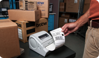 Solutions for centralized generation of paper barcode labels up to 4" wide on-demand.