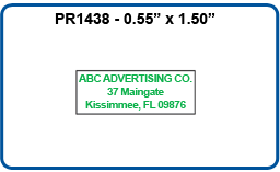 PR1438 - 0.55" x 1.50"