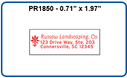 PR1850 - 0.71" x 1.97"