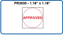 PR3030 - 1.18" x 1.18"